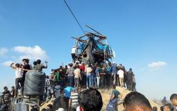 قصف نقطة رصد للمقاومة شرق خانيونس جنوب قطاع غزة