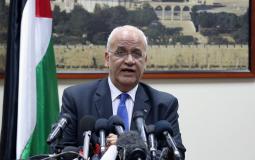 صائب عريقات أمين سر اللجنة التنفيذية لمنظمة التحرير