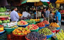 الخضروات والفواكه في غزة