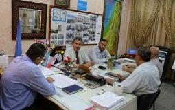 تربية الوسطى تبحث التعاون المشترك مع تعليم وكالة الغوث