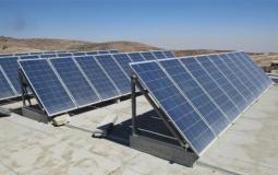 مشاريع الطاقة الشمسية في فلسطين