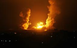 قصف إسرائيلي يستهدف قطاع غزة