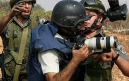 انتهاكات الاحتلال بحق الصحفيين - ارشيف