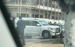 اصابة في حادث سير بين سيارة دبلوماسية فرنسية وأخرى فلسطينية بغزة