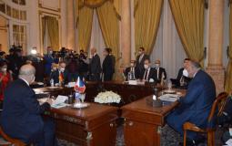 اجتماع وزراء خارجية مصر والاردن وفرنسا وألمانيا في القاهرة