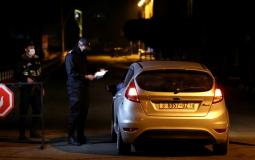 انتشار أمني في قطاع غزة تنفيذاً لقرار الإغلاق