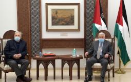 الرئيس عباس يلتقي رئيس لجنة الانتخابات حنا ناصر اليوم الجمعة