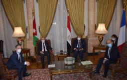 وزير خارجية مصر سامح شكري يستقبل نظيره الاردني