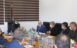 وزارة الاتصالات بغزة تناقش محددات العمل للعام 2021