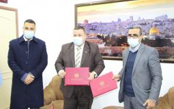 شركة مشتهى توقع عقدا مع وزارة الاتصالات لتوزيع البريد الداخلي في قطاع غزة