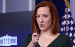 المتحدثة باسم الإدارة الأمريكية جين بساكي
