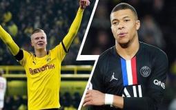 كيليان مبابي وإيرلينج هالاند