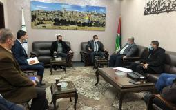 النائب العام بغزة يلتقي رئيس وأعضاء اللجنة الرئيسية للأمن والسلامة