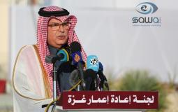 محمد العمادي رئيس اللجنة القطرية لإعادة إعمار غزة