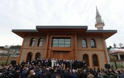 افتتاح مسجد أحمد أردوغان