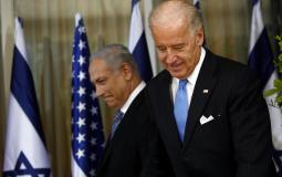 رئيس الوزراء الإسرائيلي نتنياهو والرئيس الأمريكي الجديد بايدن