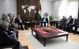 رئيس الوزراء يستقبل وفدا من فعاليات منطقة جنوب شرق القدس