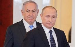 الرئيس الروسي فلاديمير بوتين ورئيس الوزراء الإسرائيلي بنيامين نتنياهو