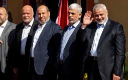 قيادة حماس برئاسة إسماعيل هنية - أرشيف