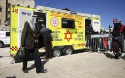 غرف تطعيم كورونا في إسرائيل