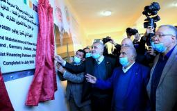 افتتاح مدرسة عمر الأغا الثانوية للبنين بخانيونس