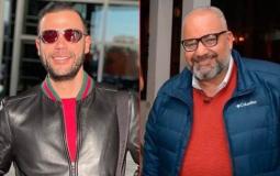 الفنان بيومي فؤاد و محمد إمام