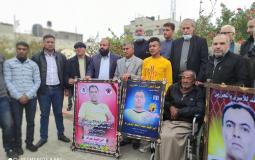 مهرجان أمام منزل الأسير إبراهيم عرام بخانيونس