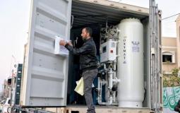 وصول المحطة الثانية لإنتاج الأكسجين إلى غزة