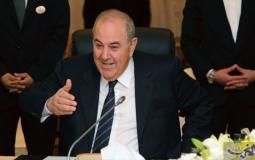 اياد علاوي رئيس الوزراء العراقي السابق