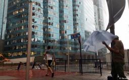 رياح عاتية تضرب الصين