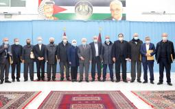 اجتماع اللجنة المركزية لحركة فتح برئاسة الرئيس عباس