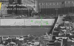 نظام المراقبة خلال تصويره لعبة كرة قدم من على مسافة 25 كيلو متر