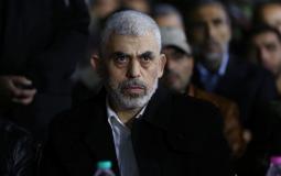 يحيى السنوار قائد حركة حماس بغزة