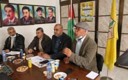 الهيئة القيادية العليا لحركة فتح في غزة تلتقي مع أمناء سر الأقاليم