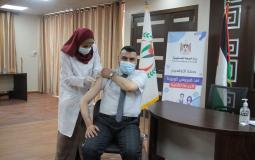 صحة غزة تبدأ الجولة الثانية من حملة تطعيم اللقاح ضد كورونا