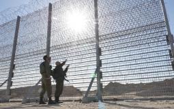 السياج الحدودي الإسرائيلي مع قطاع غزة