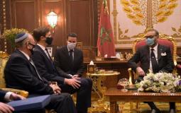 لقاء مستشار الأمن القومي مئير بن شبات ومستشار البيت الأبيض السابق جاريد كوشنر مع العاهل المغربي محمد السادس