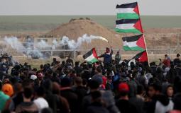 مسيرات العودة على حدود قطاع غزة