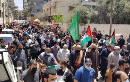 غزة: حماس والجهاد تنظمان مسيرة إسناداً للمنتفضين في القدس