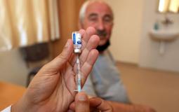 تطعيم المواطنين في غزة ضد كورونا