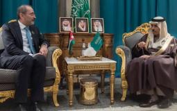 وزير الخارجية السعودي مع الأردني