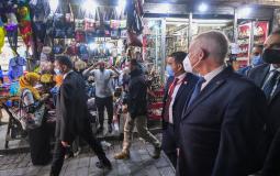 رئيس تونس قيس سعيد يتجول في شوارع القاهرة