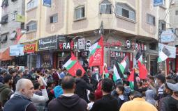 "الشعبية" تنظم وقفات جماهيرية حاشدة في غزة نصرة للقدس