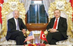 الرئيس التركي رجب طيب أردوغان والرئيس الأميريكي جو بايدن - أرشيف