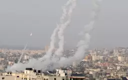 استمرار تساقط الصواريخ من غزة