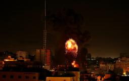 قصف إسرائيلي على قطاع غزة الليلة