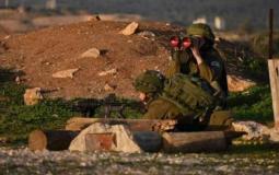 الجيش الاسرائيلي على حدود قطاع غزة - ارشيف