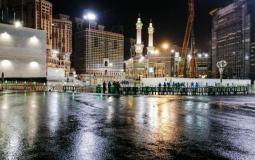 أمطار في المسجد الحرام