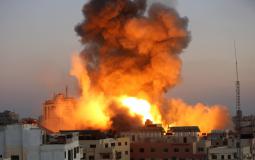 قصف الاحتلال مجمع أنصار غرب غزة