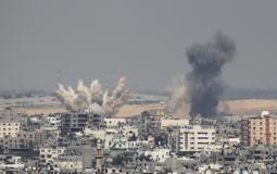 قصف على غزة